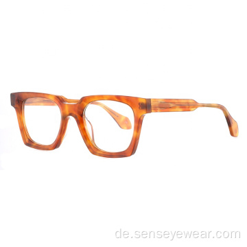 Optische Brille von High -End -Vintage -Acetatrahmen